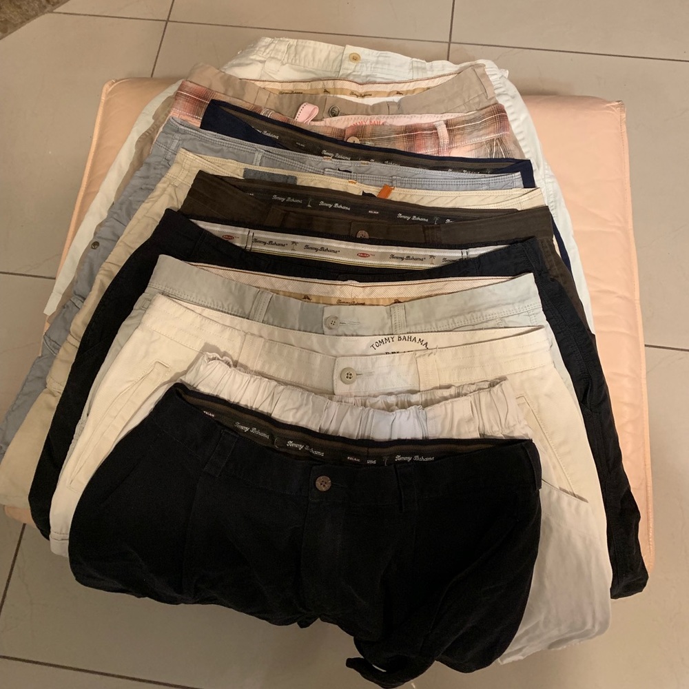 Lot of 12 Tommy Bahama shorts size 34 men’s